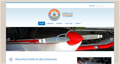 Desktop Screenshot of aeroclub-ales-cevennes.fr
